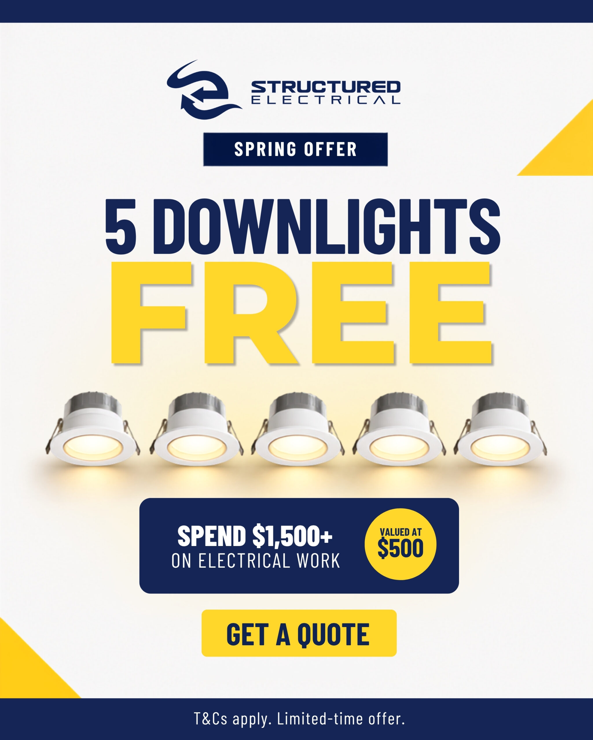 Spring is here, and so is our Spring Offer.